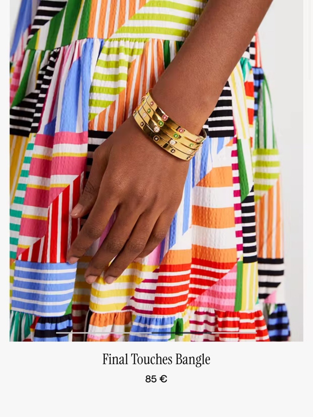Kate spade final touches Gold Bangle Bracelet - Picture 9 of 9
